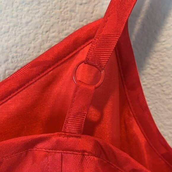 Marc Jacobs Silk Hearts Cami with Bow Red Women’s Size 12 New with Tag! - Picture 14 of 15